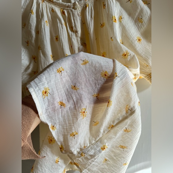 Madewell boho all-cotton daisy blouse - Picture 5 of 7